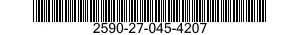 2590-27-045-4207 CONTROL ASSEMBLY,PUSH-PULL 2590270454207 270454207