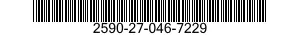 2590-27-046-7229 CONTROL ASSEMBLY,PUSH-PULL 2590270467229 270467229
