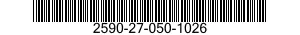 2590-27-050-1026 BRACKET,VEHICULAR COMPONENTS 2590270501026 270501026