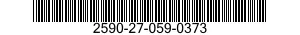 2590-27-059-0373 BRACKET,VEHICULAR COMPONENTS 2590270590373 270590373