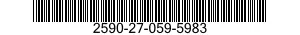 2590-27-059-5983 BRACKET,VEHICULAR COMPONENTS 2590270595983 270595983