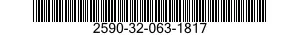 2590-32-063-1817 CLIP 2590320631817 320631817