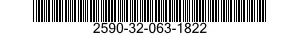 2590-32-063-1822 CONDUIT PIPE 2590320631822 320631822