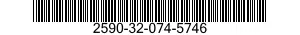 2590-32-074-5746 PLATE,LOCK 2590320745746 320745746