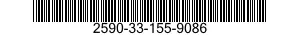 2590-33-155-9086 CAP,FILLER OPENING 2590331559086 331559086