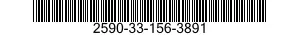 2590-33-156-3891 MOLDING,METAL 2590331563891 331563891