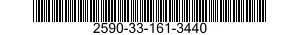 2590-33-161-3440 BRACKET,VEHICULAR COMPONENTS 2590331613440 331613440