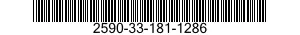2590-33-181-1286 BRACKET,VEHICULAR COMPONENTS 2590331811286 331811286