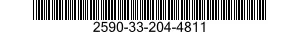 2590-33-204-4811 PAD,CUSHIONING 2590332044811 332044811