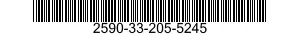 2590-33-205-5245 CABLE ASSEMBLY,CONTROL 2590332055245 332055245