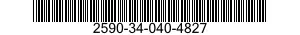 2590-34-040-4827 CONTROL ASSEMBLY,PUSH-PULL 2590340404827 340404827