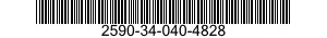 2590-34-040-4828 CONTROL ASSEMBLY,PUSH-PULL 2590340404828 340404828
