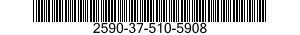 2590-37-510-5908 BRACKET,VEHICULAR COMPONENTS 2590375105908 375105908