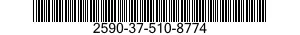 2590-37-510-8774 BRACKET,VEHICULAR COMPONENTS 2590375108774 375108774