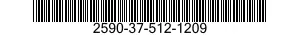 2590-37-512-1209 REEL,CABLE 2590375121209 375121209