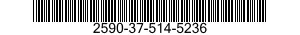 2590-37-514-5236  2590375145236 375145236