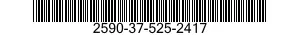 2590-37-525-2417 PANEL,IDENTIFICATION,COMBAT 2590375252417 375252417