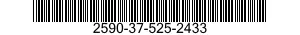 2590-37-525-2433 PANEL,IDENTIFICATION,COMBAT 2590375252433 375252433
