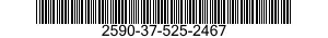 2590-37-525-2467 PANEL,IDENTIFICATION,COMBAT 2590375252467 375252467