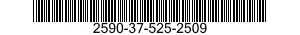 2590-37-525-2509 PANEL,IDENTIFICATION,COMBAT 2590375252509 375252509