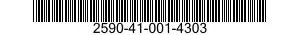 2590-41-001-4303 SCREEN,PLATFORM-RACK 2590410014303 410014303