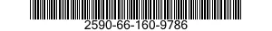 2590-66-160-9786 BRACKET,VEHICULAR COMPONENTS 2590661609786 661609786