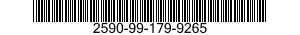 2590-99-179-9265 BUMPER 2590991799265 991799265