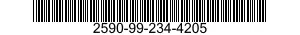 2590-99-234-4205 HOOK,COAT AND HAT 2590992344205 992344205