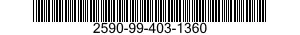 2590-99-403-1360  2590994031360 994031360