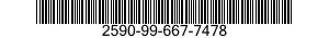 2590-99-667-7478 BRACKET,VEHICULAR COMPONENTS 2590996677478 996677478
