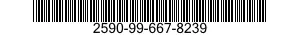 2590-99-667-8239 BRACKET,VEHICULAR COMPONENTS 2590996678239 996678239