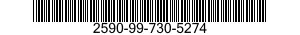 2590-99-730-5274 BACKSHELL,ELECTRICAL CONNECTOR 2590997305274 997305274