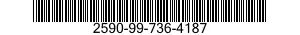 2590-99-736-4187  2590997364187 997364187