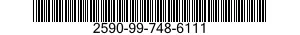 2590-99-748-6111  2590997486111 997486111