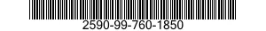 2590-99-760-1850  2590997601850 997601850
