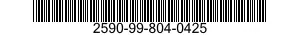 2590-99-804-0425  2590998040425 998040425