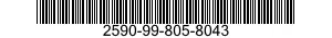 2590-99-805-8043  2590998058043 998058043