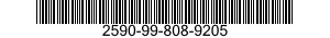 2590-99-808-9205  2590998089205 998089205
