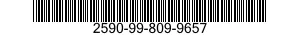 2590-99-809-9657  2590998099657 998099657