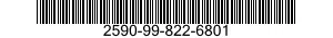 2590-99-822-6801  2590998226801 998226801