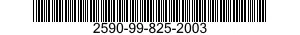 2590-99-825-2003 TUBE OUTER,HYDRAULI 2590998252003 998252003