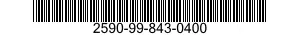 2590-99-843-0400  2590998430400 998430400