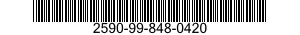 2590-99-848-0420  2590998480420 998480420