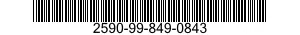 2590-99-849-0843  2590998490843 998490843