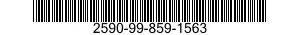 2590-99-859-1563 BRACKET,CHOCK,WHEEL-TRACK 2590998591563 998591563