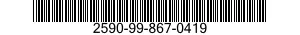 2590-99-867-0419  2590998670419 998670419