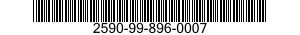 2590-99-896-0007  2590998960007 998960007