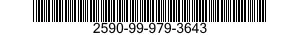 2590-99-979-3643 BRACKET,VEHICULAR COMPONENTS 2590999793643 999793643