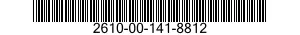 2610-00-141-8812 TIRE,PNEUMATIC,VEHICULAR 2610001418812 001418812