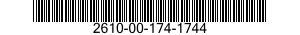 2610-00-174-1744 TIRE,PNEUMATIC,VEHICULAR 2610001741744 001741744